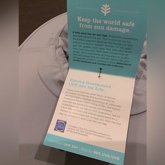 COOLIBAR  Unisex Fore Golf Hat in Steel Gray, Size L/XL - NWT - Picture 12 of 16